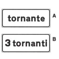 Official traffic sign for this question