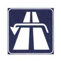 Official traffic sign for this question