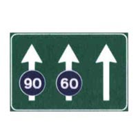 Official traffic sign for this question