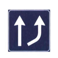 Official traffic sign for this question