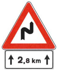 Official traffic sign for this question