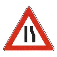 Official traffic sign for this question