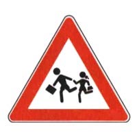 Official traffic sign for this question