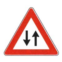 Official traffic sign for this question