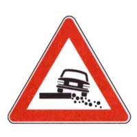 Official traffic sign for this question