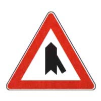 Official traffic sign for this question