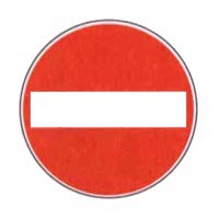 Official traffic sign for this question