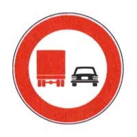 Official traffic sign for this question