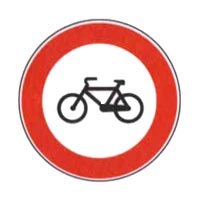 Official traffic sign for this question