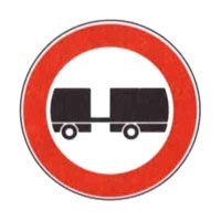 Official traffic sign for this question