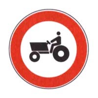 Official traffic sign for this question