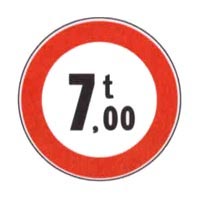 Official traffic sign for this question