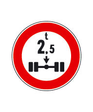 Official traffic sign for this question