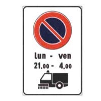 Official traffic sign for this question