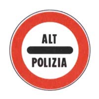 Official traffic sign for this question