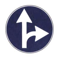 Official traffic sign for this question