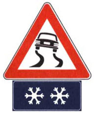 Official traffic sign for this question
